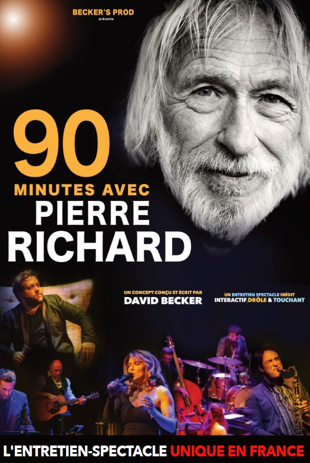4 spectacles partenaires Pierre Richard AFFICHE